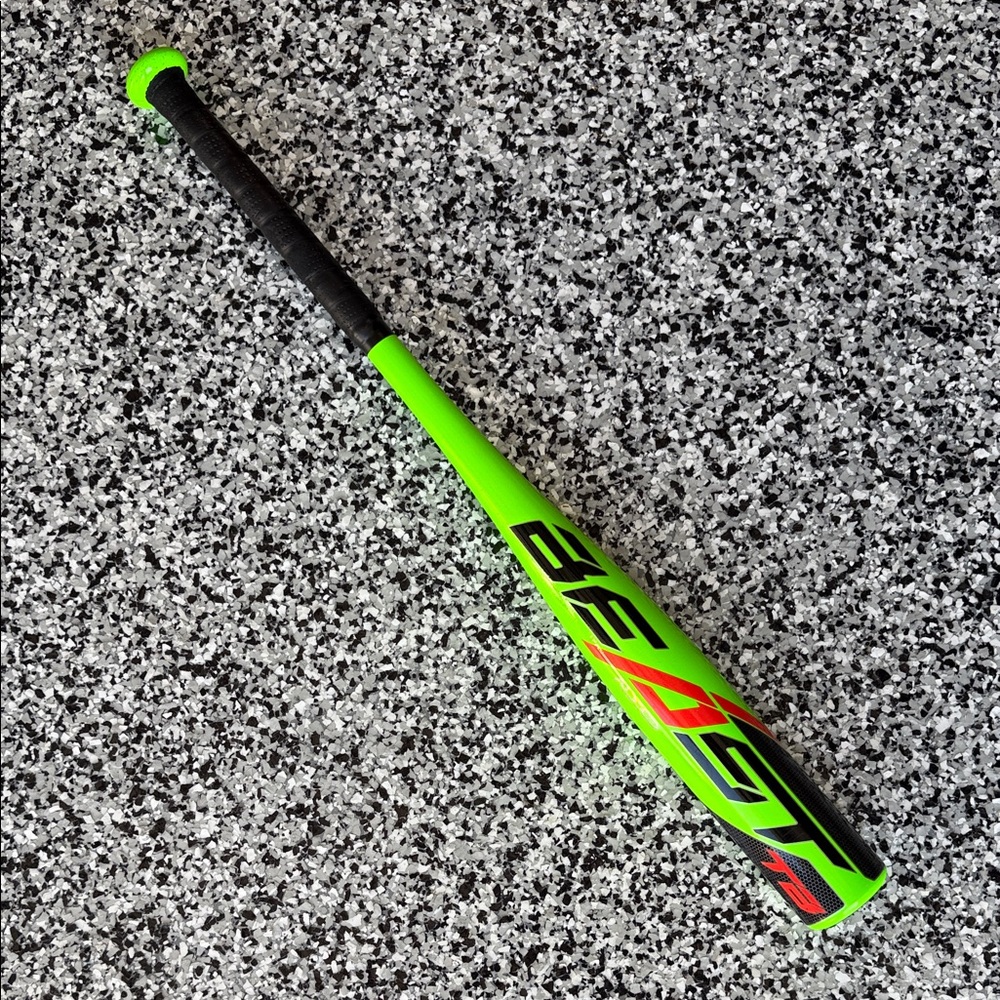 Easton Neon Green Tee-ball Bat with Black Grip